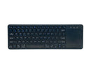 NÖRDIC trådløst 2.4G tastatur med touchpad 78 taster iOS Android Windows arabisk layout