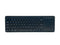 NÖRDIC trådløst 2.4G tastatur med touchpad 78 taster iOS Android Windows arabisk layout
