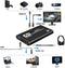 NÖRDIC videooptagelsesadapter USB3.0 HDMI-udgang 4K 60Hz HDMI med sløjfemikrofon og lydudgang HDMI-signalsløjfeudgang