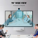 NÖRIDC HD 4K Webcam PC and Laptop, 360° Adjustable with Auto Focus, 3-Color Touch Lighting for Video Calls, Live Streaming and Remote Work