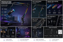 Professional RGB Dynamic Microphone  USB-C and XLR