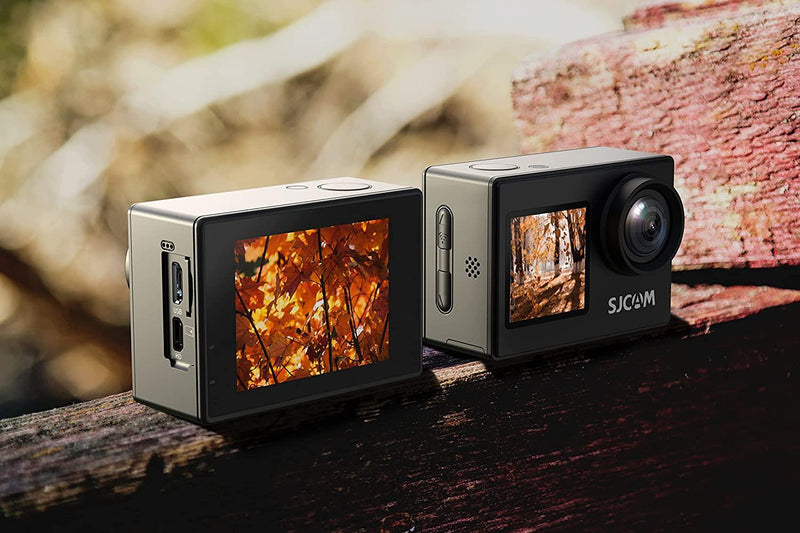 SJCAM SJ4000Dual Screen 4K 30fps Action kamera, Wifi, Dual screen, Vandtæt skal. transportabel