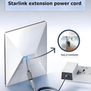 Starlink Mini DC 5,5×2,1mm han til USB-C hun 20cm, vandtæt, 60W PD-smartchip