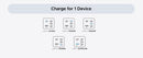UGREEN 5-ports 45W USB-C hurtigoplader med GaN, PD/PPS/QC og 4 USB-C-porte til iPhone 17/16/15, Galaxy S26/S25/S24/S23, iPad, MacBook Neo/Air