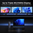 UGREEN Revodok Max Thunderbolt 5-dockingstation 13-i-1, 120Gbps, 3xTB5-porte, 8K@60Hz/6K@60Hz/4K@240Hz, 140W opladning og 2,5Gbps Ethernet