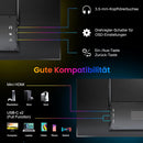 18,5" Bærbar USB-skærm 1920x1080p 120Hz, USB-C/HDMI, IPS, 100% sRGB, HDR, til laptop/desktop/mobil/PS5/Xbox