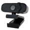 USB Webcam Fuld HD 1080p 30FPS med mikrofon drejelig 360grader base og 45 grader tilt 2MP