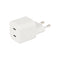 Vægoplader 2xUSB-C 35W PD Nano PPS