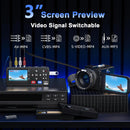 Digital optager til optagelse fra VHS-bånd, videobåndoptager, DVR, DVD, Hi8, DV-afspiller, RCA, CVBS, TV-boks, videokamera, spillekonsoller til USB eller MicroSD-kort