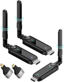 Trådløs HDMI-sender/modtager 1 til 2, 1080P 60Hz 400 m