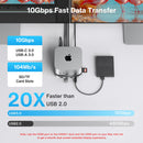 iVANKY 1 til 13 porte FusionDock 3 til Mac-Mini M4 4K60Hz/120Hz