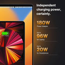 iVANKY 20-i-1 DisplayLink Dockingstation Air FusionDock Pro 2, Triple 4K@60Hz skærme til M1/M2/M3/M4/M5 MacBook/Windows, 180W, 2.5GbE, HDMI, DP, 10Gbps