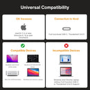 iVANKY 20-i-1 DisplayLink Dockingstation Air FusionDock Pro 2, Triple 4K@60Hz skærme til M1/M2/M3/M4/M5 MacBook/Windows, 180W, 2.5GbE, HDMI, DP, 10Gbps