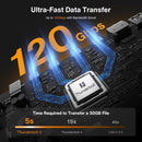 iVANKY FusionDock Max 2 Thunderbolt5 23-i-1 Dockingstation til Mac M1/M2/M3/M4/M5 Pro/Max 120Gbps Triple skærme 6K@60Hz 140W PD Windows inkompatibel